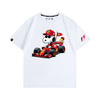 男女兼用 プリント カジュアル Tシャツ F-13444