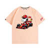 男女兼用 プリント カジュアル Tシャツ F-13444