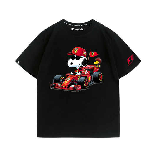 男女兼用 プリント カジュアル Tシャツ F-13444