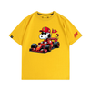 男女兼用 プリント カジュアル Tシャツ F-13444