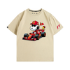 男女兼用 プリント カジュアル Tシャツ F-13444