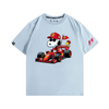 男女兼用 プリント カジュアル Tシャツ F-13444