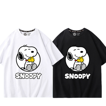 男女兼用 カジュアル プリント Tシャツ F-13450