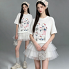売れ筋 プリント カジュアル Tシャツ F-13458