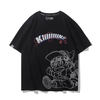 おしゃれ度高め 男女兼用 プリント Tシャツ F-13461