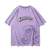 おしゃれ度高め 男女兼用 プリント Tシャツ F-13461