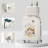 USB/Type-C充電ポート ABS+PC三層耐衝撃素材 360°静音キャスター 多機能 スーツケース C-30008