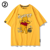 人気高い 男女兼用 プリント カジュアル Tシャツ F-13465