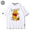人気高い 男女兼用 プリント カジュアル Tシャツ F-13465