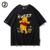 人気高い 男女兼用 プリント カジュアル Tシャツ F-13465