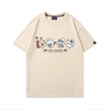 大流行新作 男女兼用 プリント 半袖 カジュアル Tシャツ F-13505