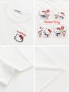 通気性高い クルーネック 前後プリント 半袖 Tシャツ F-13507