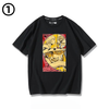 人気高い 男女兼用 カジュアル プリント 半袖 Tシャツ F-13517