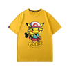 男女兼用 プリント シンプル カジュアル 半袖 Tシャツ F-13523