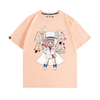 人気高い カジュアル 男女兼用 プリント 半袖 Tシャツ F-13525