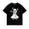 人気高い カジュアル 男女兼用 プリント 半袖 Tシャツ F-13525