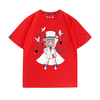 人気高い カジュアル 男女兼用 プリント 半袖 Tシャツ F-13525
