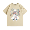 人気高い カジュアル 男女兼用 プリント 半袖 Tシャツ F-13525