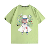 人気高い カジュアル 男女兼用 プリント 半袖 Tシャツ F-13525
