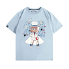 人気高い カジュアル 男女兼用 プリント 半袖 Tシャツ F-13525