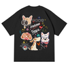 男女兼用 存在感抜群 カジュアル プリント 半袖 Tシャツ F-13528