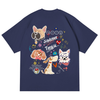 男女兼用 存在感抜群 カジュアル プリント 半袖 Tシャツ F-13528