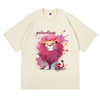 男女兼用 着痩せ カジュアル ビッグシルエット Tシャツ F-13530