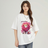 男女兼用 着痩せ カジュアル ビッグシルエット Tシャツ F-13530