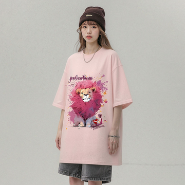 男女兼用 着痩せ カジュアル ビッグシルエット Tシャツ F-13530