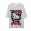 オーバーサイズ カジュアル プリント Tシャツ F-13543