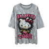 オーバーサイズ カジュアル プリント Tシャツ F-13543