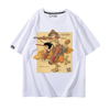 男女兼用 トレンドアイテム  プリント 半袖 Tシャツ F-13555