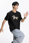トレンドアイテム  プリント メンズ Tシャツ F-13560