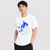 男女兼用 プリント カジュアル 半袖 Tシャツ F-50119