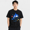 男女兼用 プリント カジュアル 半袖 Tシャツ F-50119