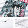 男女兼用 大人気 プリント 半袖 Tシャツ F-13577