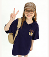カジュアル プリント フード付き ロング Tシャツ F-50126