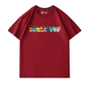 男女兼用 カジュアル プリント 半袖 Tシャツ F-13588