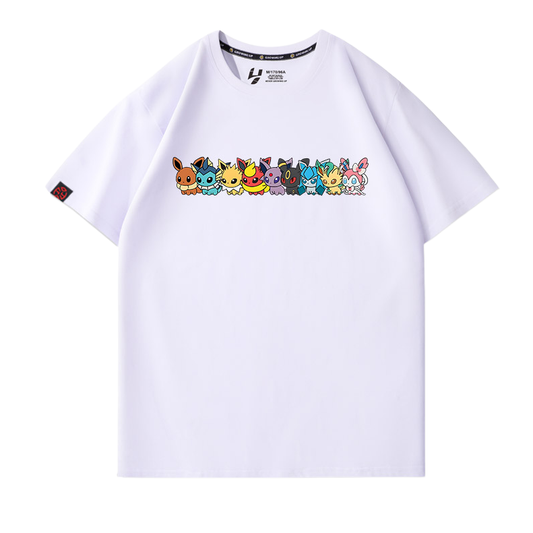 （半額！期間限定）男女兼用 カジュアル プリント 半袖 Tシャツ F-13588