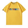 男女兼用 カジュアル プリント 半袖 Tシャツ F-13588