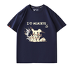 男女兼用 プリント カジュアル 半袖 Tシャツ F-13590