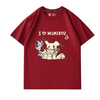 男女兼用 プリント カジュアル 半袖 Tシャツ F-13590
