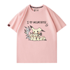 男女兼用 プリント カジュアル 半袖 Tシャツ F-13590