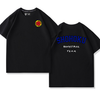 男女兼用 合わせやすい プリント 半袖 Tシャツ F-13591