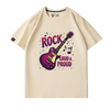 男女兼用 カジュアル プリント 半袖 Tシャツ F-13582