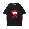 男女兼用 プリント カジュアル 半袖 Tシャツ F-13604