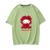 男女兼用 プリント カジュアル 半袖 Tシャツ F-13604