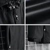 【🔥半額！期間限定】【3way】 男女兼用 フード付き 撥水加工 防風 マウンテンジャケット U-13617