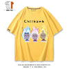 売れ筋 カジュアル 早い者勝ち プリント 男女兼用 10色選択 Tシャツ<F-11424>