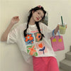 新作   透かし彫り 半袖 Ｔシャツ <F-8089>